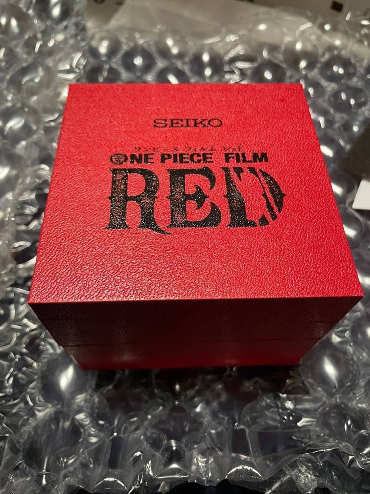 【Unused】Seiko ONE PIECE FILM RED Collaboration Watch 2000 Limited L size
