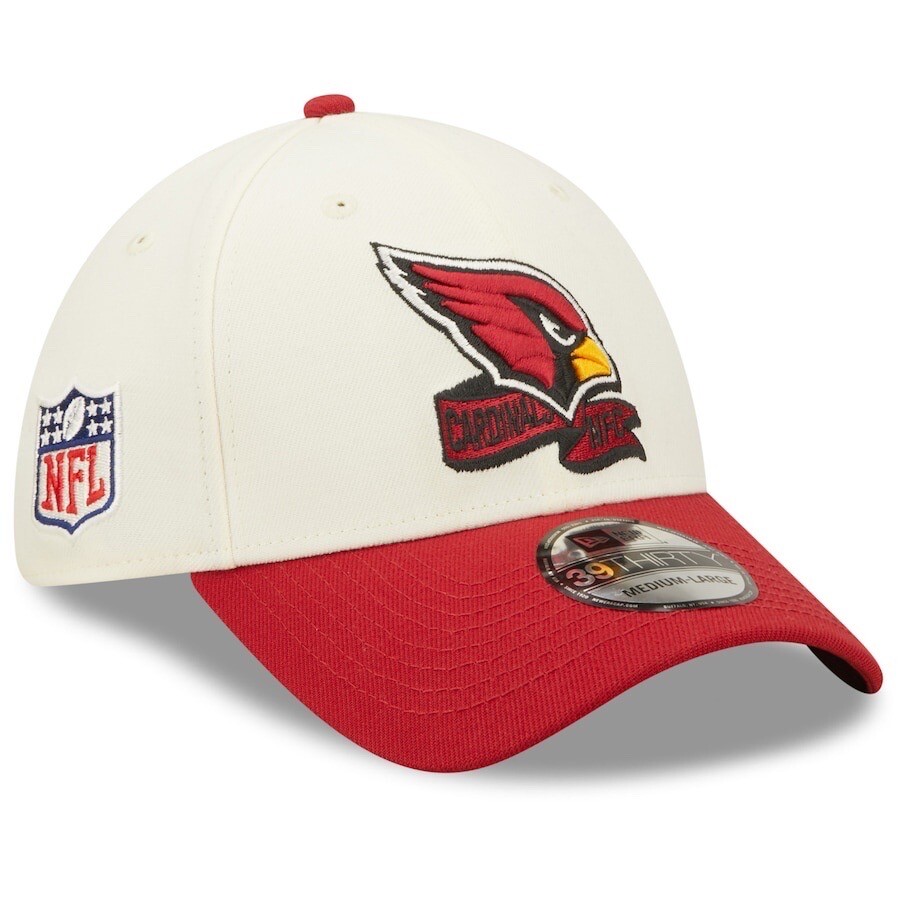 New Era 39THIRTY NFL Arizona Cardinals Sideline Fitted Hat Cap Men’s Size M/L