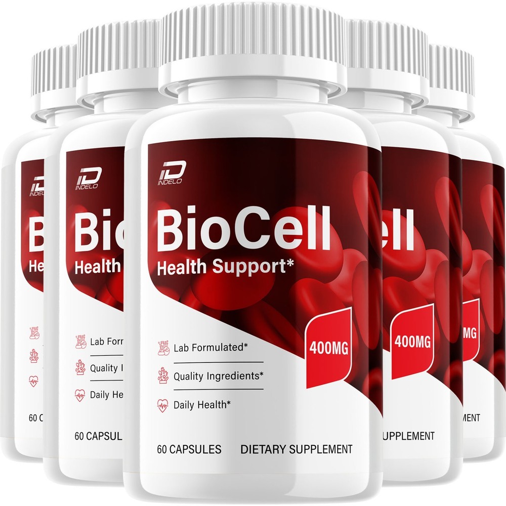 (5 Pack) Bio Cell Capsules – BioCell Natural Blend Glycogen Support