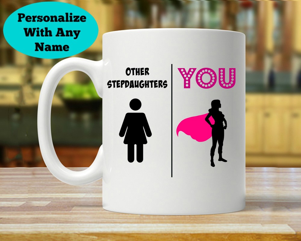 Stepdaughter Gift Super Stepdaughter Stepdaughter Gifts Stepdaughter Mug Best
