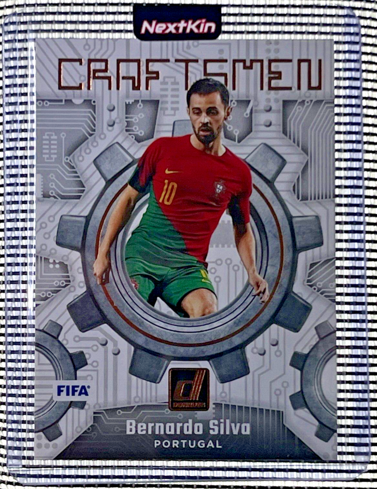 2023-24 Donruss Bernardo Silva #25 Craftsmen Portugal 2V INSERT