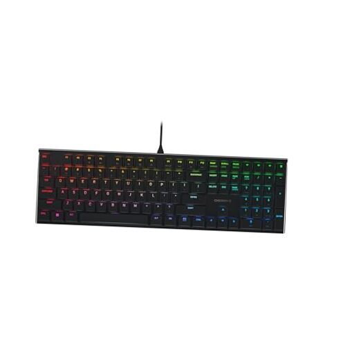 MX 10.0N RGB Mechanical Keyboard with Low Profile Speed Switches and Aluminum Frame for Sleek Design and Ultra-Fast Typing