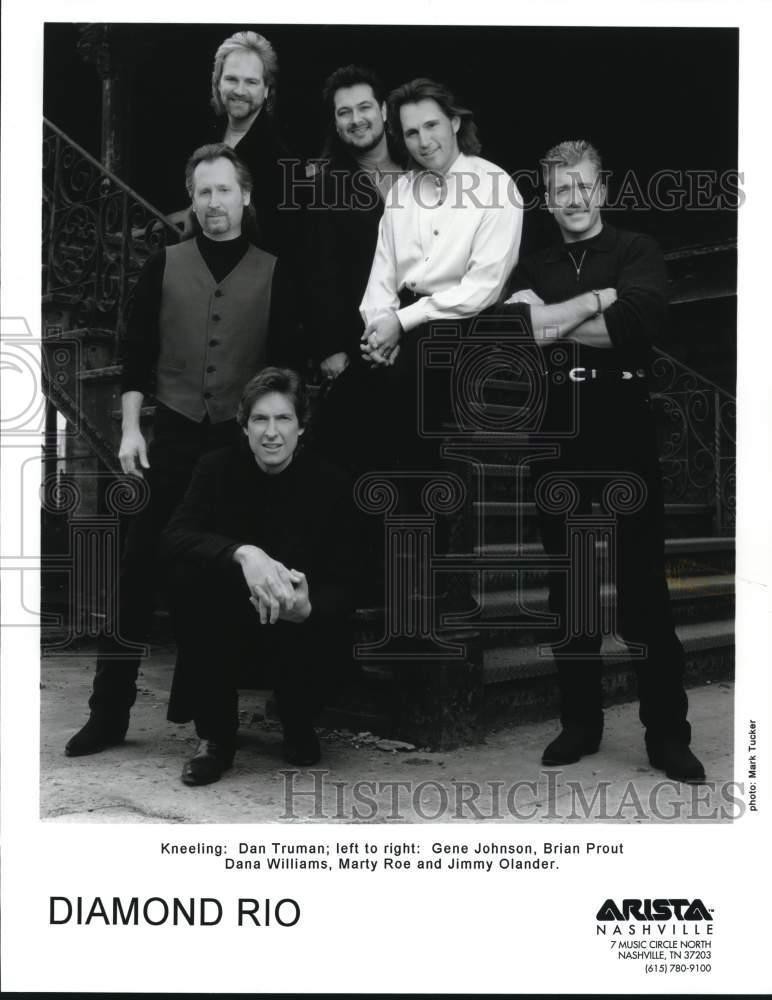 1997 Press Photo Diamond Rio, Music Group - pip24093