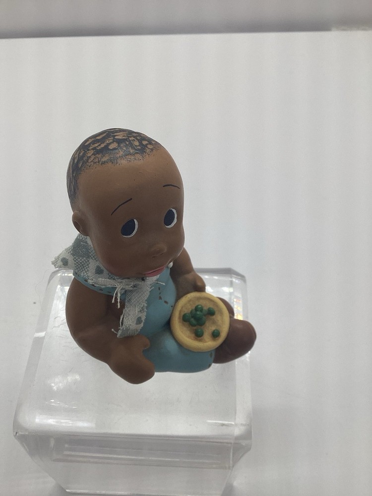 Vintage 1995 Enesco Li’l Mose & Raggy Muffin Figurine by June Somerford 167975
