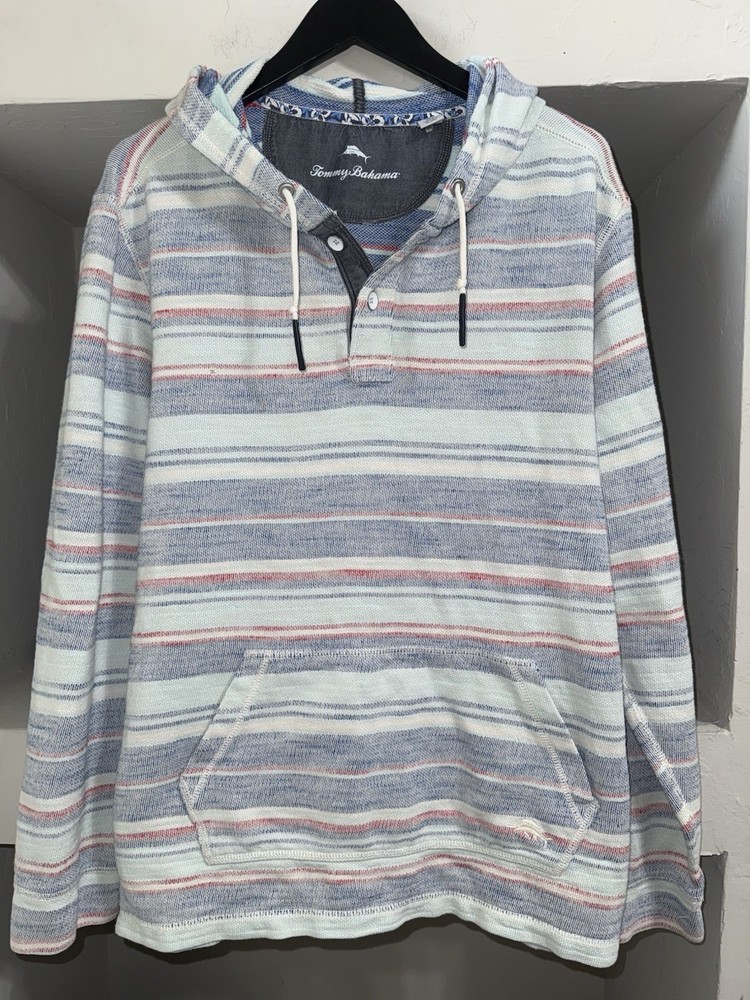 Tommy Bahama Coral Coastline Baja Hoodie - XL Men's Pullover -