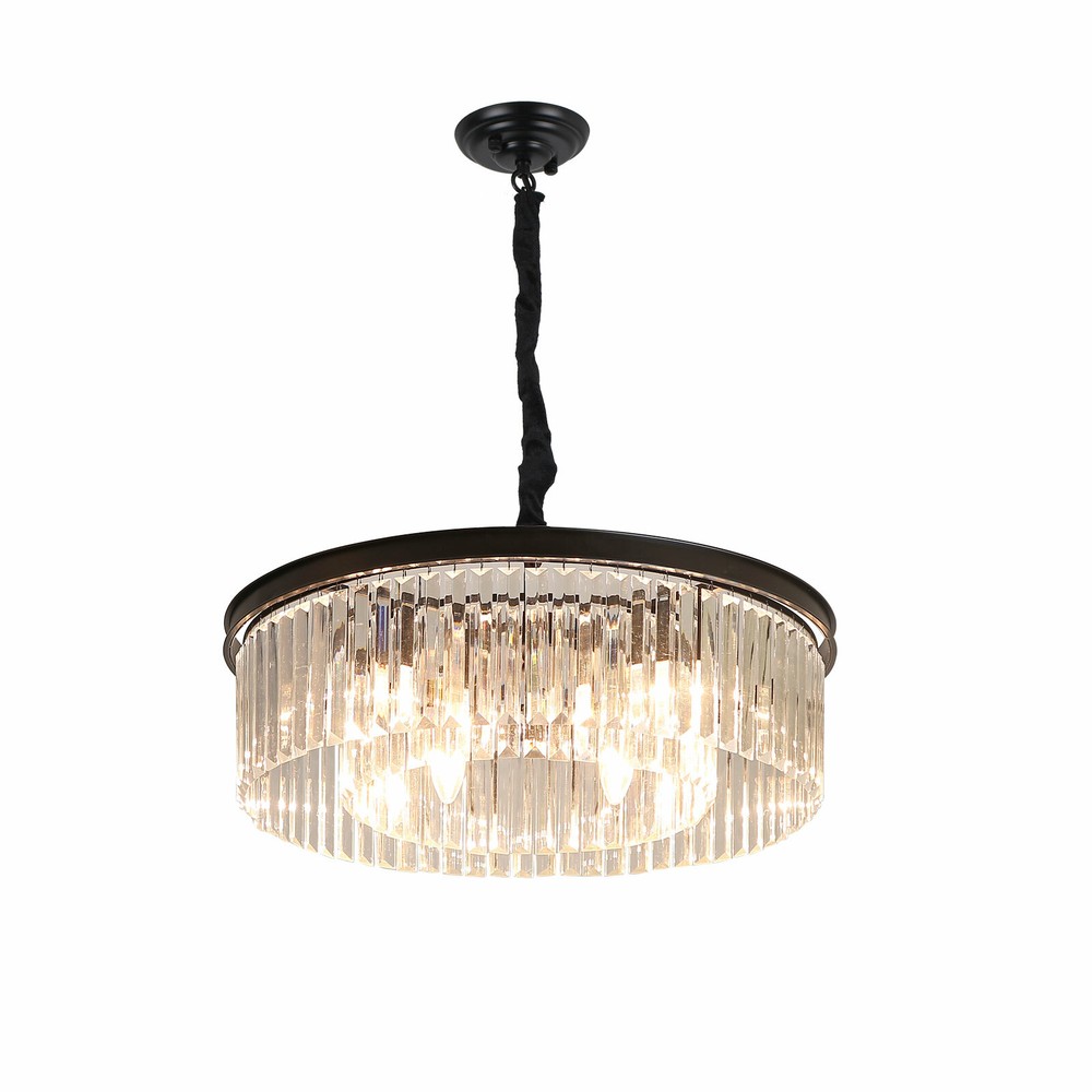 Sleek Round LED Ring Pendant Chandelier for Modern Ceiling Lighting