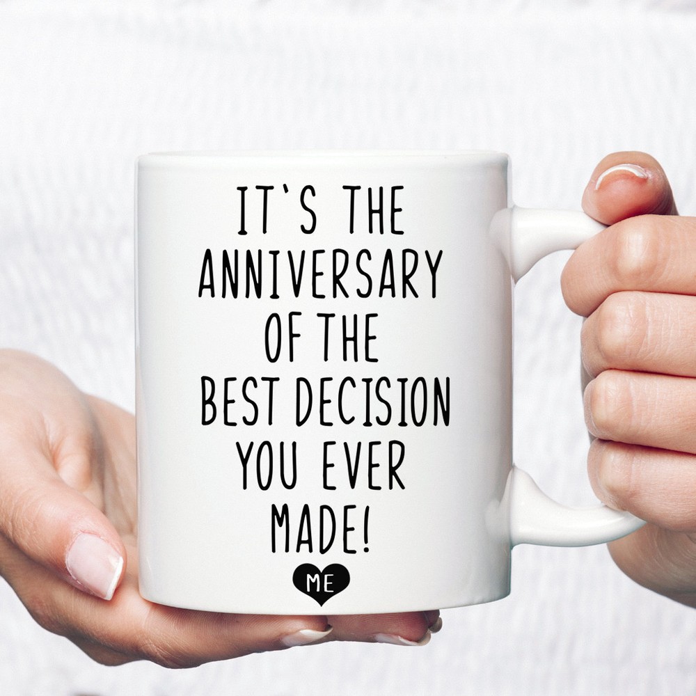 1 Year Anniversary Gift for Him or Her - Romantic Wedding Dating Keepsake