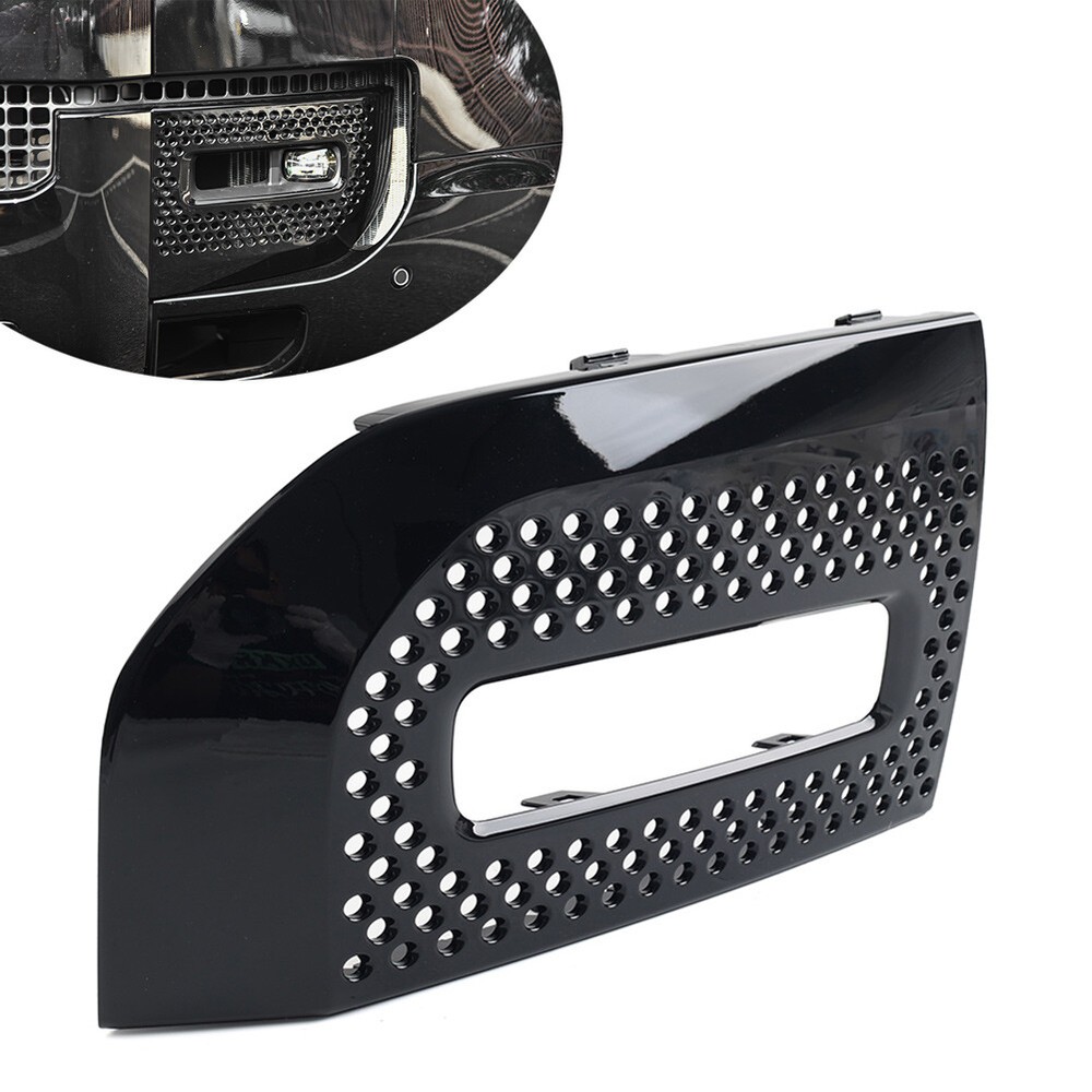 1pc Fog Light Grill Fog Lamp Bezel For Land Rover Defender 90 110 130 2020-2024