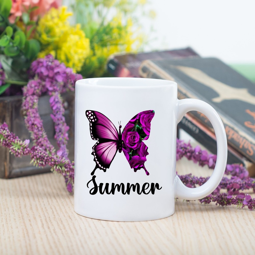 Butterfly Mug Butterfly Cup Butterfly Coffee Mug Butterfly Coffee Cup Butterfly