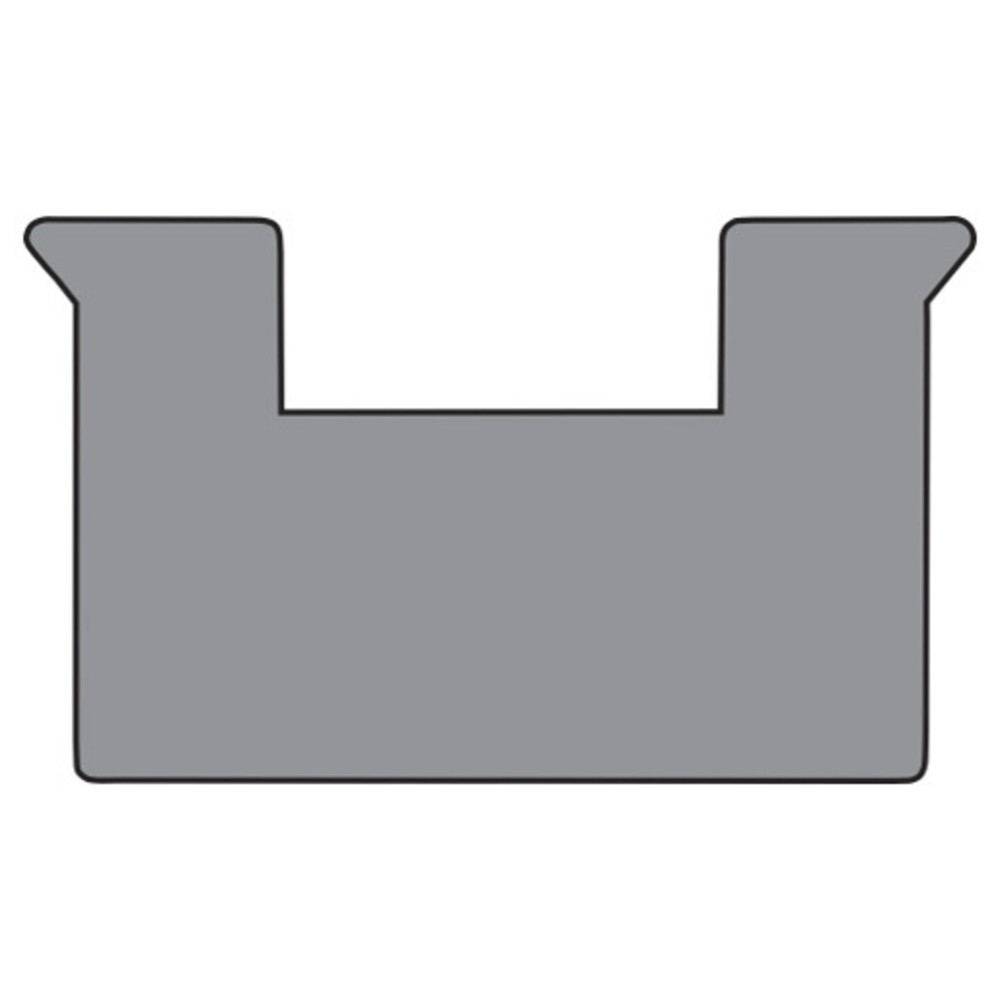 Floor Mats for 2001-2004 Chevrolet Corvette Z06 Cargo Mat (BP283) Cutpile 1Pc