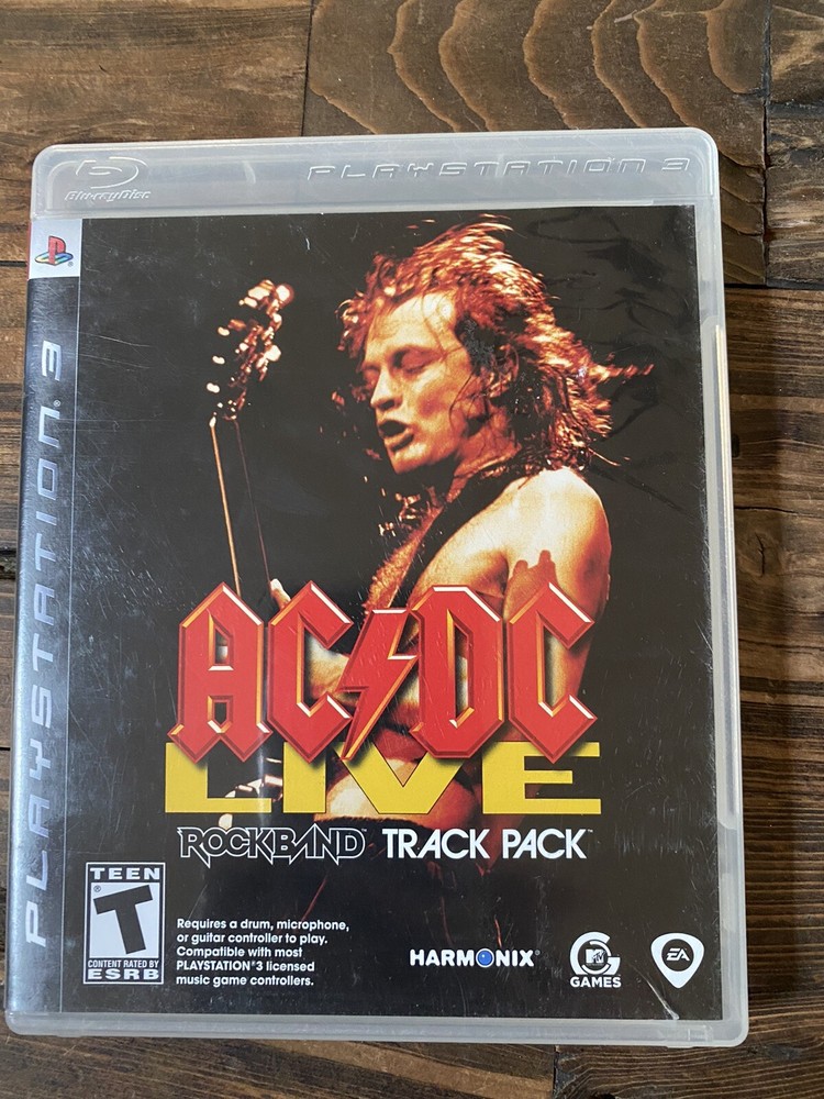 AC/DC Live: Rock Band Track Pack (Sony PlayStation 3, 2008)