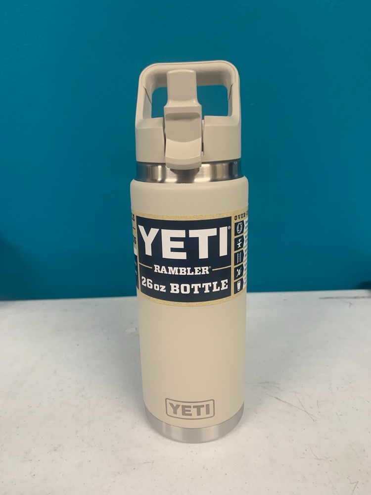 Yeti Rambler 26oz STRAW Bottle Cape Taupe - New!!! Free Shipping