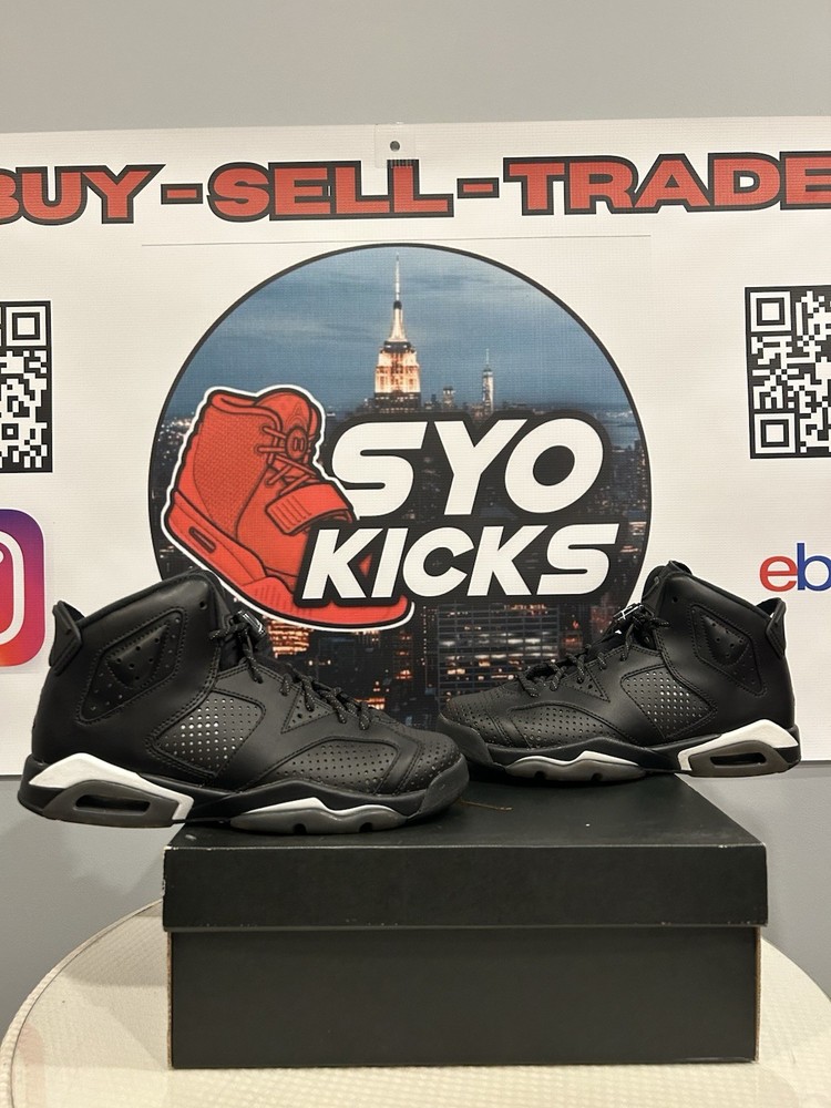Size 6 Y - Air Jordan 6 Retro Black Cat