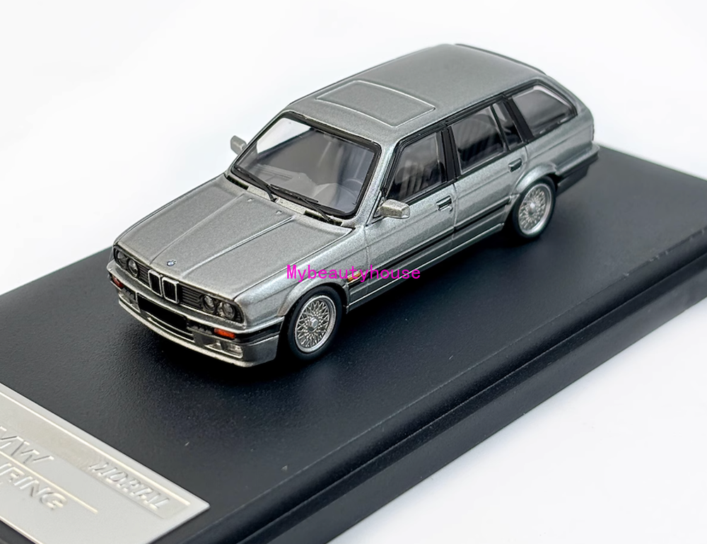 Mortal 1:64 Gray E30 Touring Wagon Sports Model Diecast Metal Car