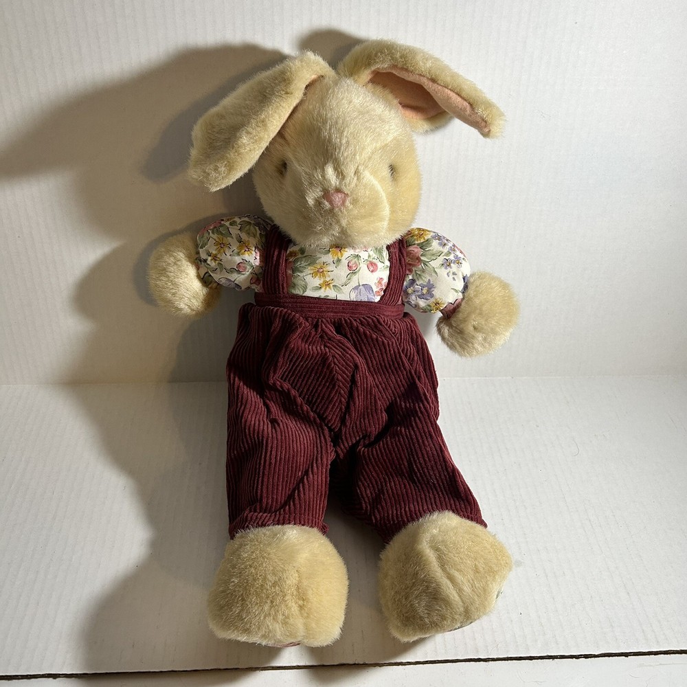 Vintage Watsons Personal Care Bunny Plush Country Dressed Stuffed Animal Easter