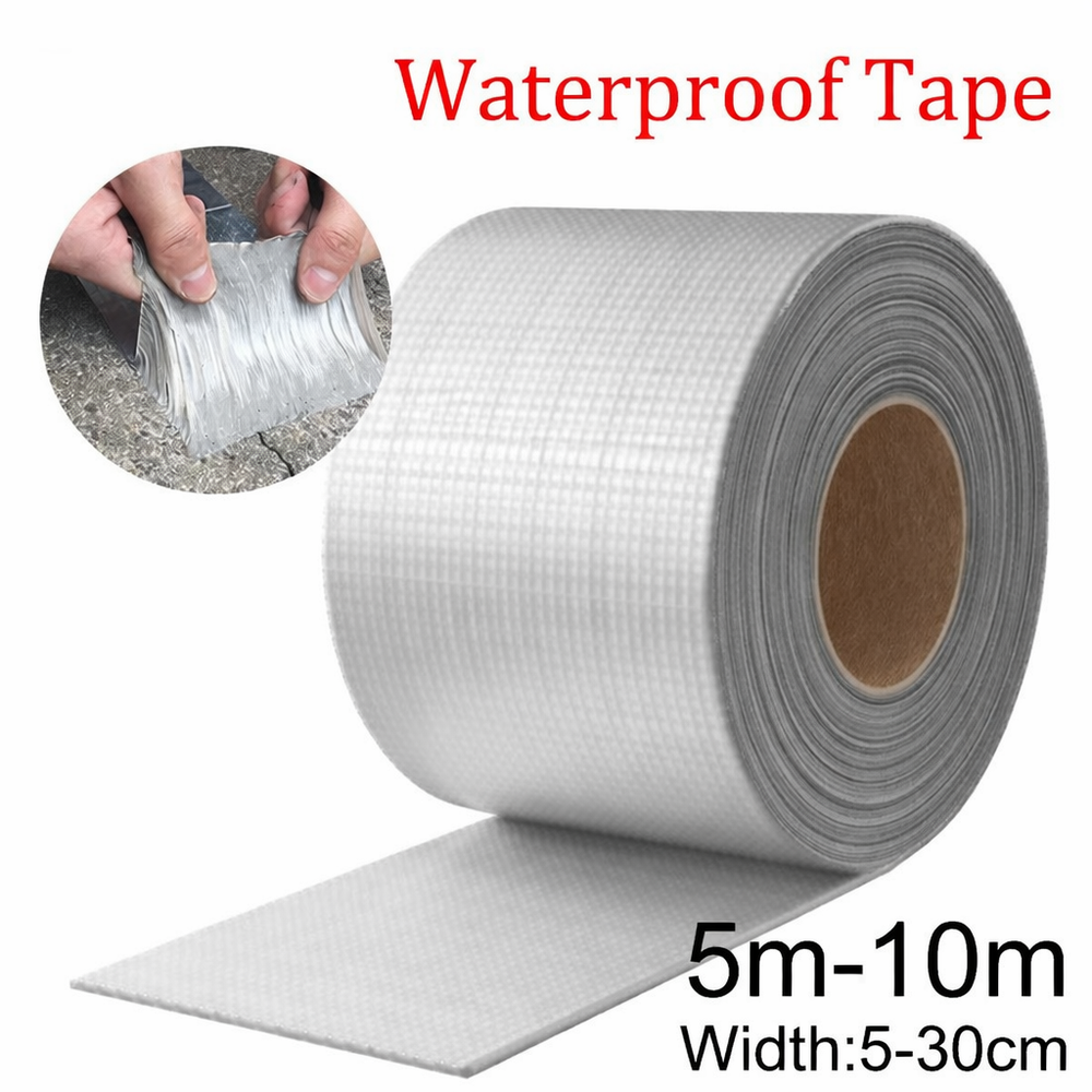 Super Strong Aluminum Foil Tape Butyl Seal Rubber Tape Waterproof Roof Repair