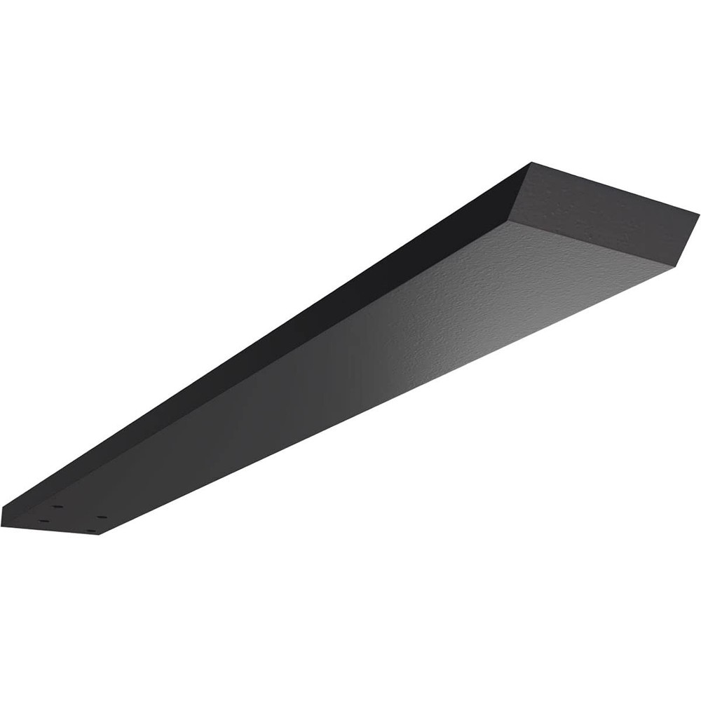 **BKTMHF Heavy Duty Floating Steel Bracket 2.5x20 Coated Black**