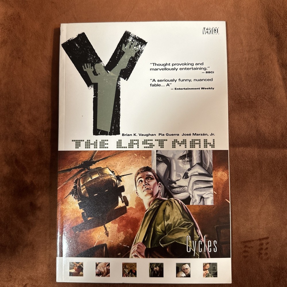 DC Vertigo Y THE LAST MAN Trade Paperback #2 CYCLES Brian K. Vaughan P. Guerra