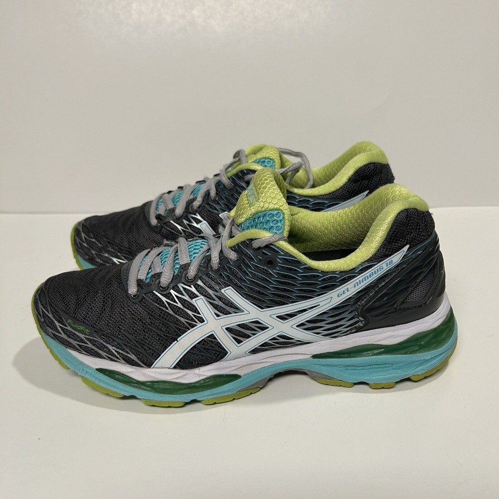 ASICS Women’s Gel-Nimbus 18 (T650N) Athletic Running Training Shoes Size 7.5
