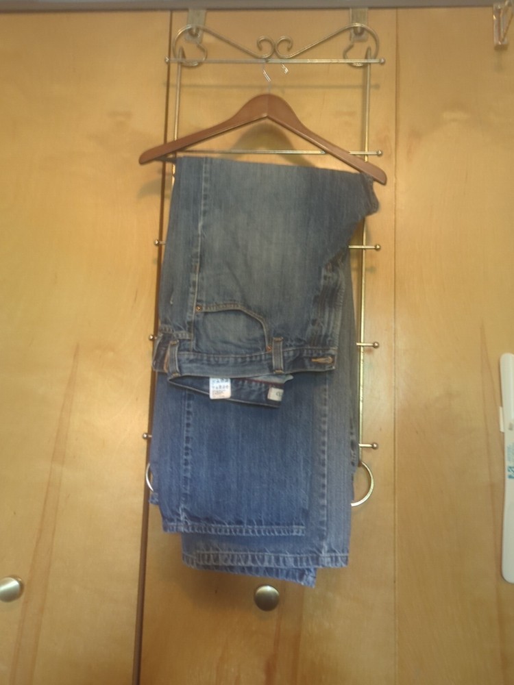 Vintage Tommy Hilfiger Mens 38x30 Designer Denim Jeans Like New