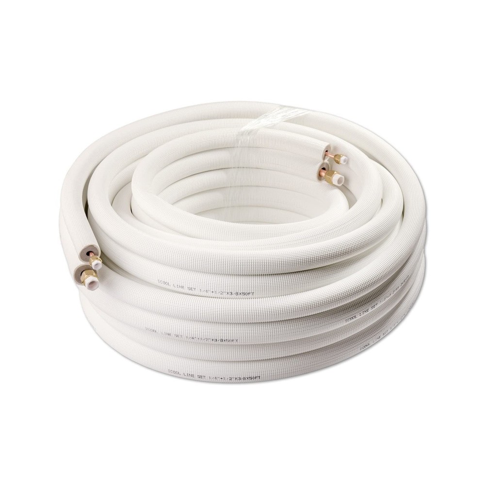 ICOOL 50 Ft. Mini Split Line Set, 1/4