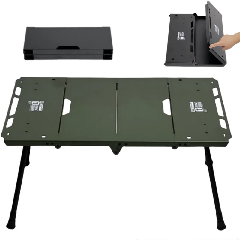 Folding Camping Table Lightweight Aluminum Alloy Table Storage Camping Table New