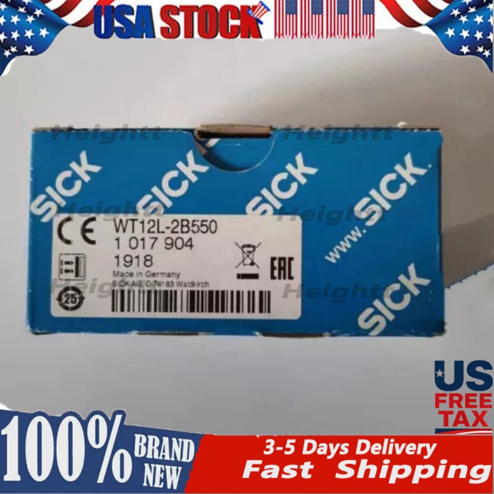 New SICK WT12L2B550 WT12L-2B550 1017904 Photoelectric Proximity Switch Sensor