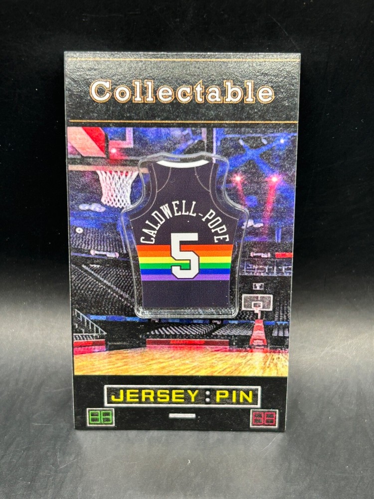 Denver Nuggets Kentavious Caldwell-Pope Champions Collectible Jersey Lapel Pin