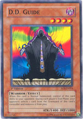 D.D. Guide - SOI-EN014 - Common - Unlimited Edition x1 - Heavily Played