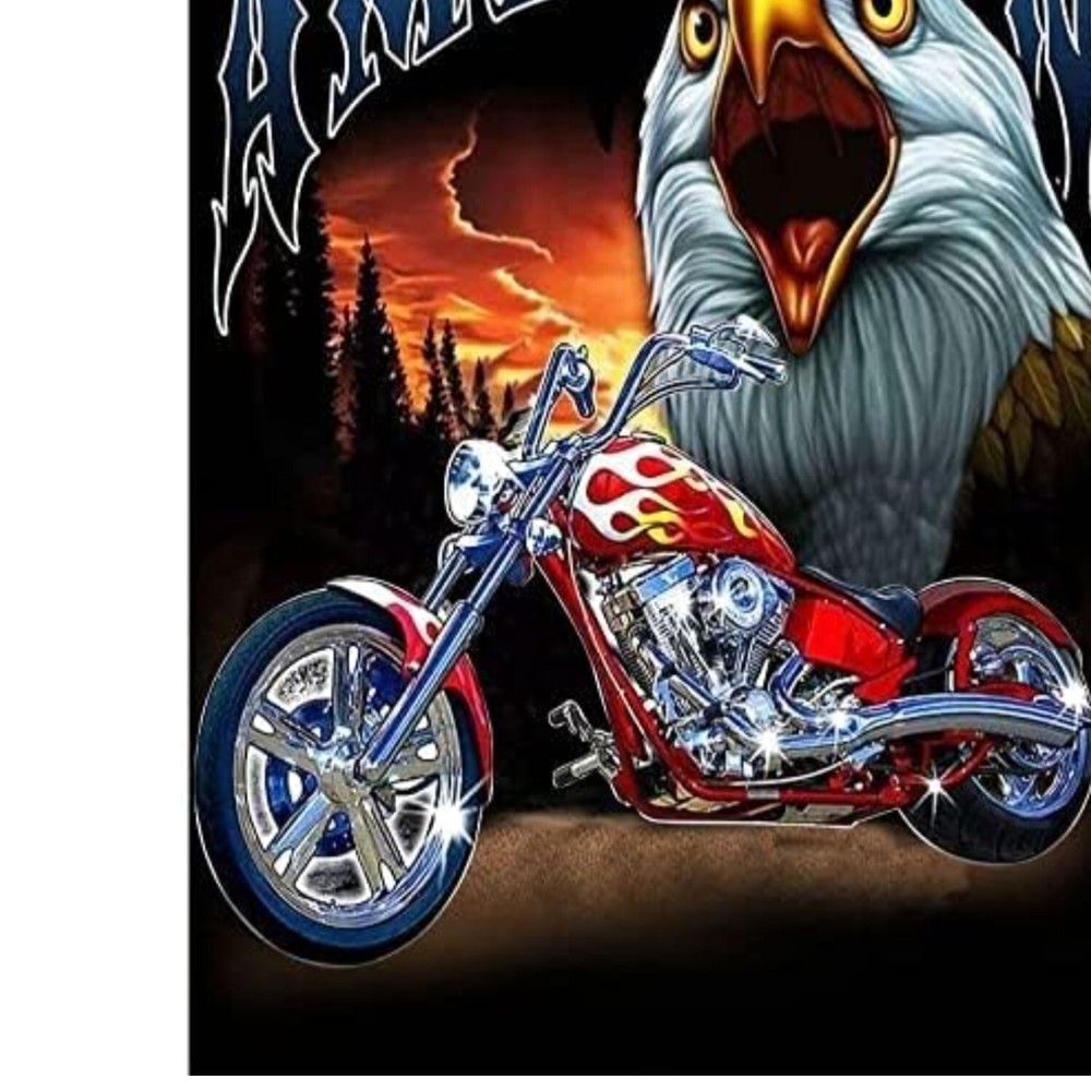 All-Season Motorcycle 5D DIY Diamond Painting Kit for Adults - Stress Relief Art