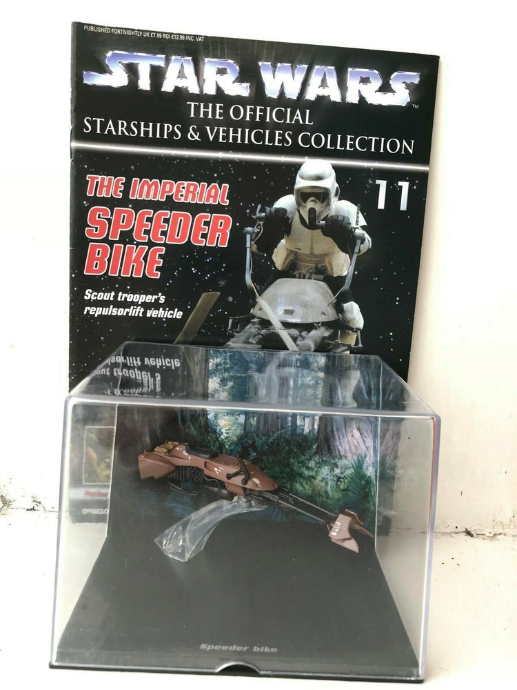 STAR WARS DEAGOSTINI STARSHIPS & VEHICLES COLLECTION 11 IMPERIAL SPEEDER BIKE