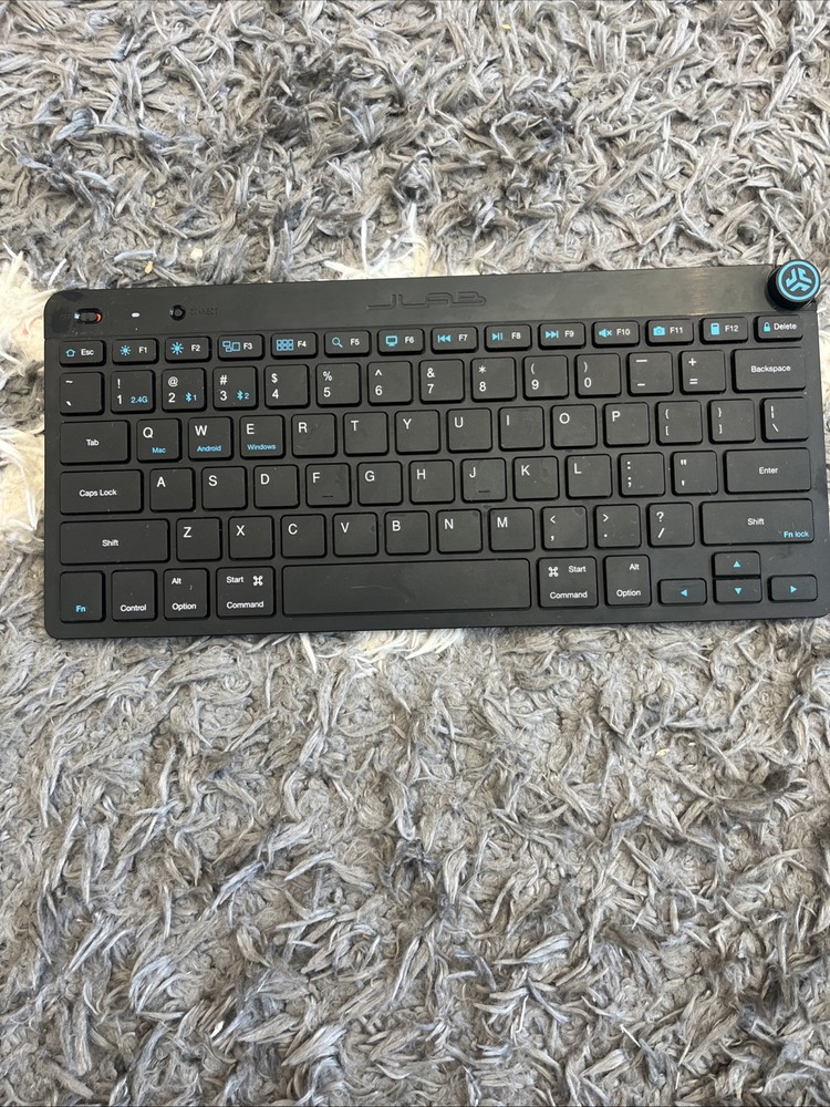 Jlab GO Wireless Bluetooth Keyboard for iPad iPhone Mac Windows Android Compatible