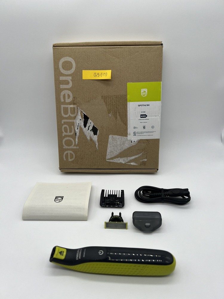 Philips Norelco OneBlade 360 Face Hybrid Electric Beard Trimmer QP2724/90 (Q5(17