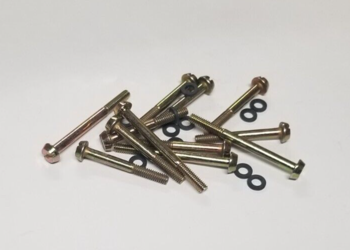 Holley Six Pack Float Bowl Screw Kit Replacement for Perfect Fit