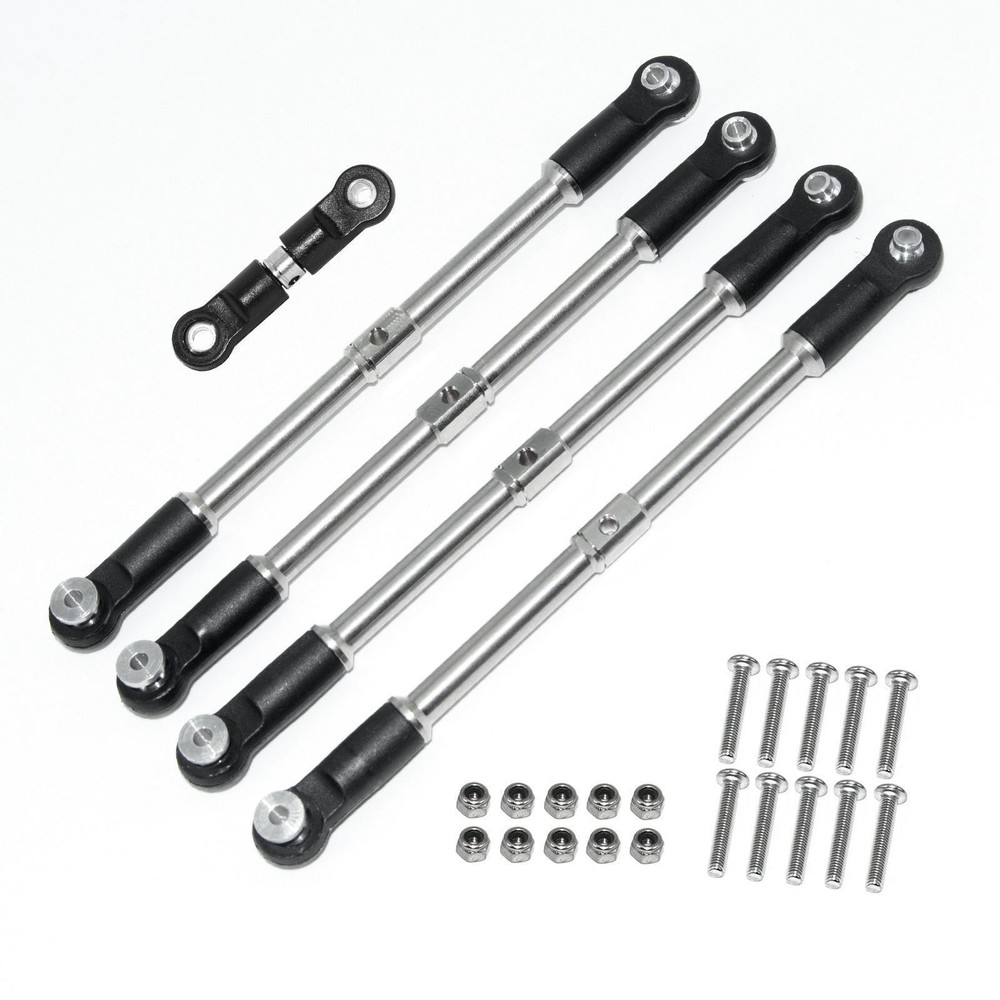 RC Steering Tie Rod Set Parts Lightweight Upgrade Replaces RC Accessories for