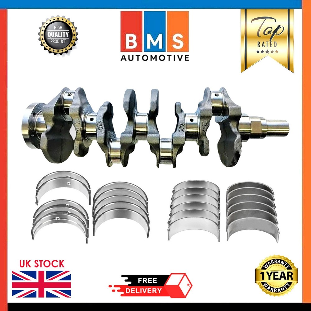 PEUGEOT CITROEN DV5 1.5DIESEL BLUEHDI GENUINE CRANKSHAFT WITH OTHER ENGINE PARTS