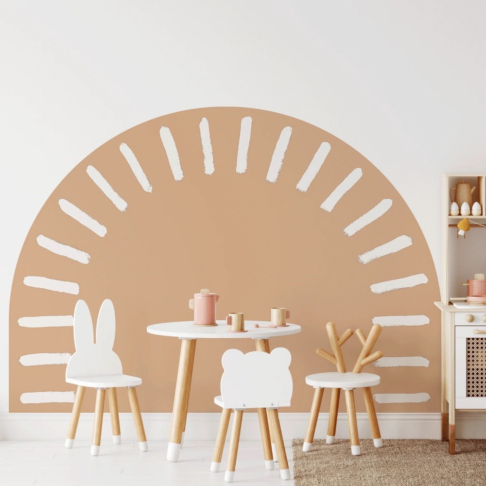 3D Siesta Theme Fireplace Graphic Wall Murals Wallpaper Murals Wall Sticker