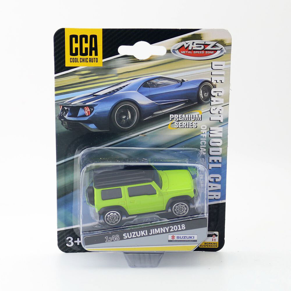 1/48 2018 Suzuki Jimny Model Car Diecast Toy Vehicle Metal Zinc Alloy Green