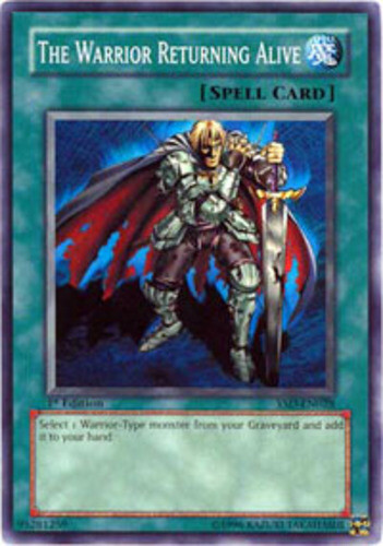 The Warrior Returning Alive - YSD-EN028 - Common - 1st Edition x3 - Near Mint