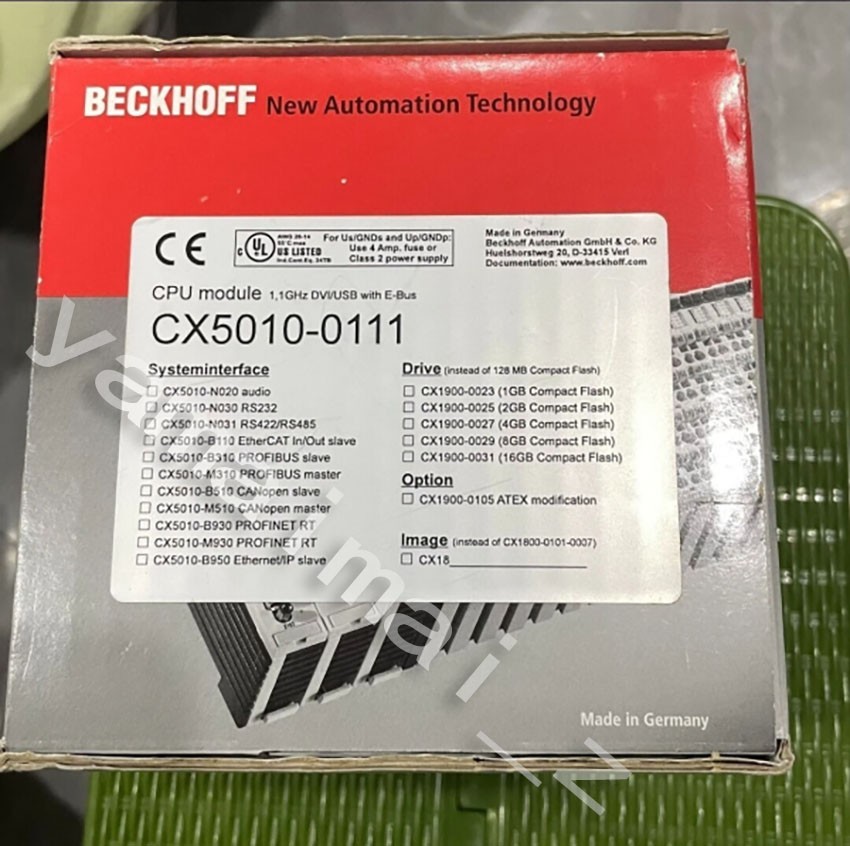 CX5010-0111 BRAND NEW Beckhoff CX50100111 Controller Module