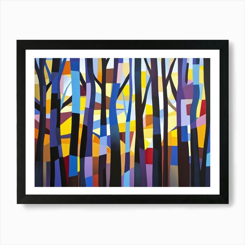 The Trees Framed Art Print Canvas Wall Decor Picture Poster  