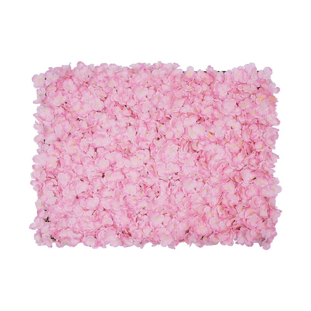 10PCS Artificial Silk Flower Wall Panel Floral Backdrop Party Wedding Decoration