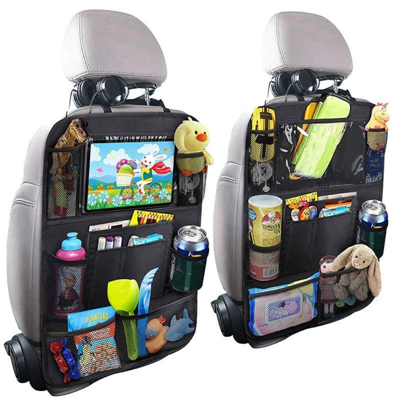 Car Seat Back Storage Organizer Bag for Vehicle Accessories-image