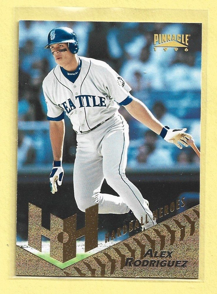 Alex Rodriguez 1996 Pinnacle Hardball Heroes Card Combined Shipping