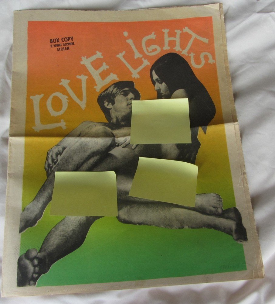 LOVE LIGHTS – San Francisco Erotic Art Newspaper – Psychedelic Box Copy