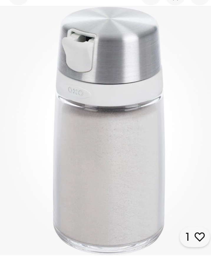 OXO Good Grips Non Breakable Sugar Dispenser Plastic - Stainless Steel Cap