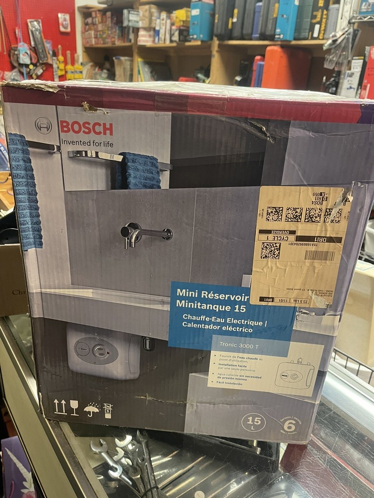Bosch Electric Mini-Tank Water Heater Tronic 3000 T 2.5-Gallon (ES2.5)