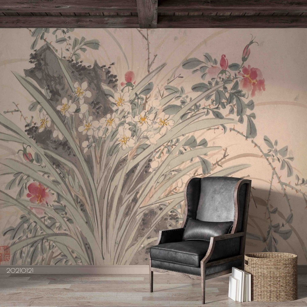 3D Chen Chun Chinese Painting Wall Murals Wallpaper Murals Wall Sticker 6