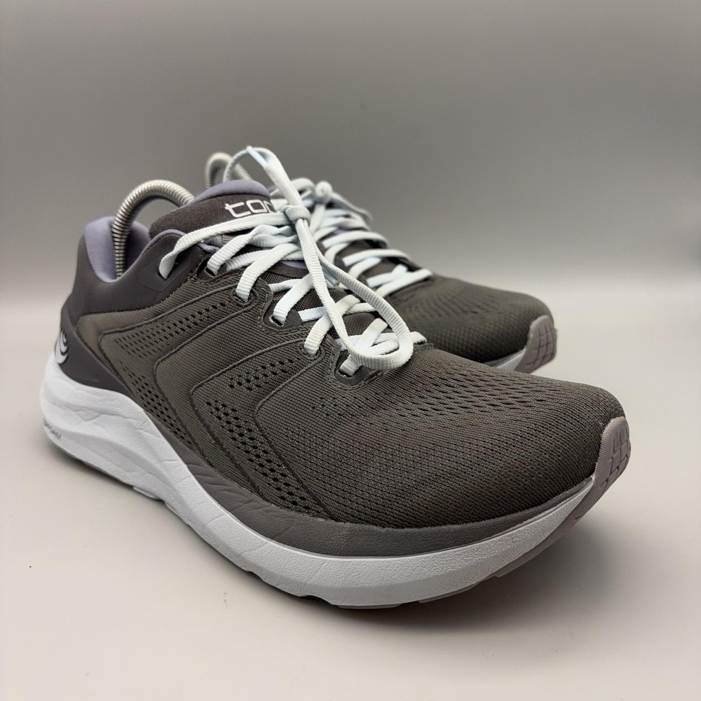 Topo Shoes Womens Size 9 Athletic Phantom 2 Gray Lilac Running Sneakers RKK