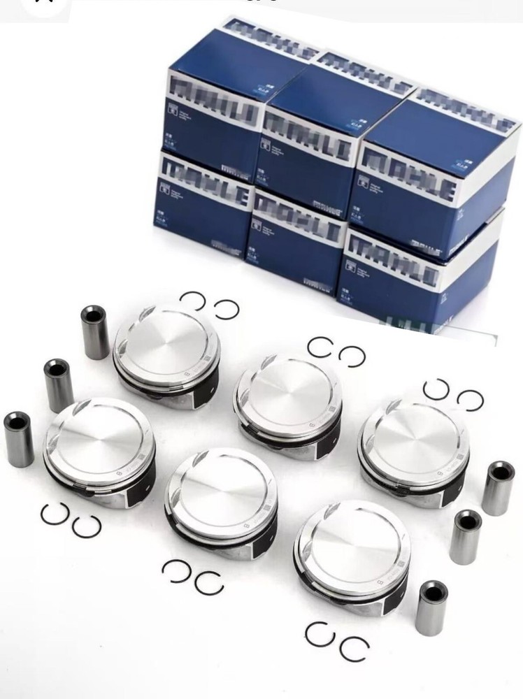 Volvo S80 V70 XC60 XC70 XC90 3.2L L6 T6 B6324S 6pc Piston & Ring Set STD